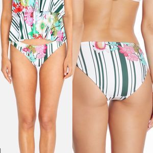 Johnny Was Hadley Hipster Floral Bikini Bottom